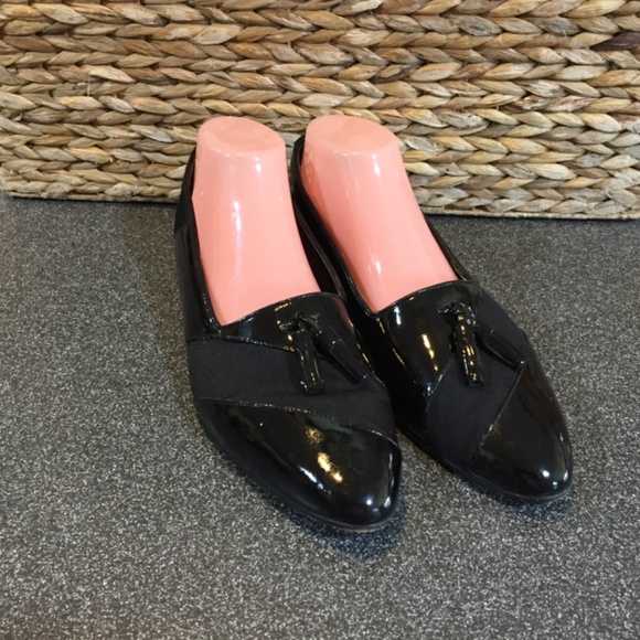 Giorgio Brutini Black Patent Flats - Picture 12 of 16
